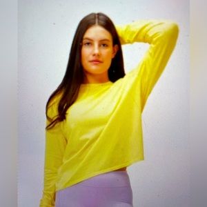 Outdoor Voices Everyday Longsleeve- Yellow Size Medium!